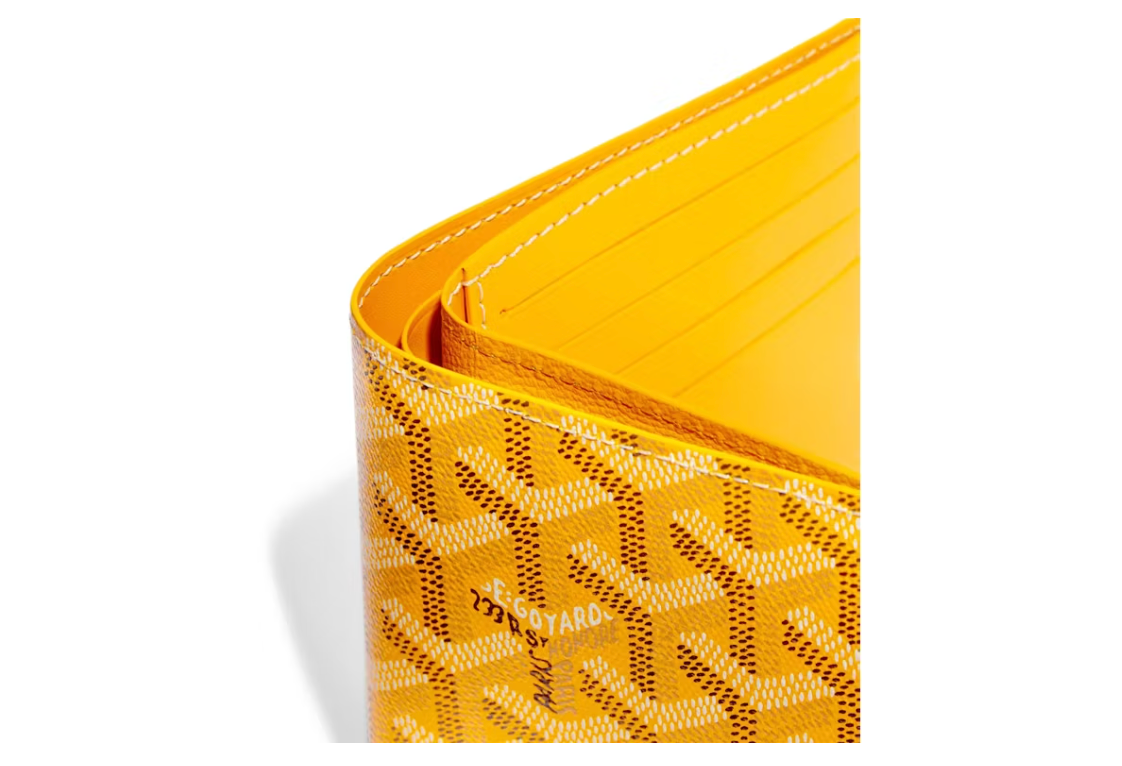 Goyard Victoire Wallet Yellow