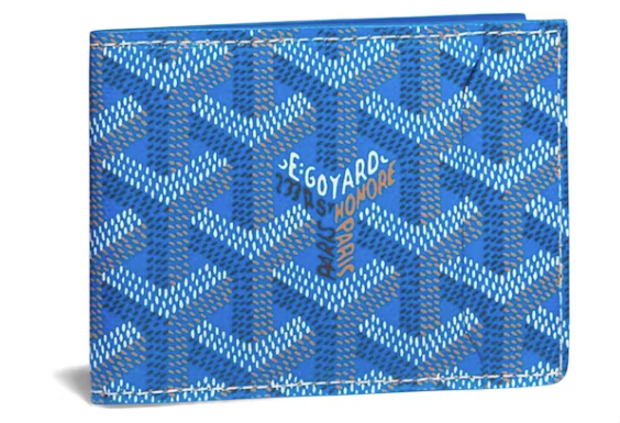 Goyard Victoire Insert Card Holder Sky Blue