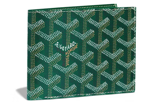 Goyard Victoire Wallet Green