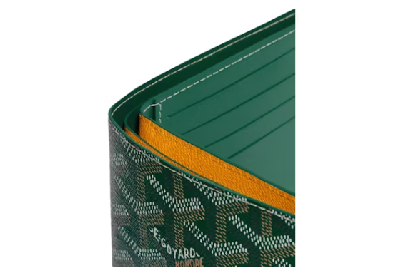 Goyard Victoire Wallet Green