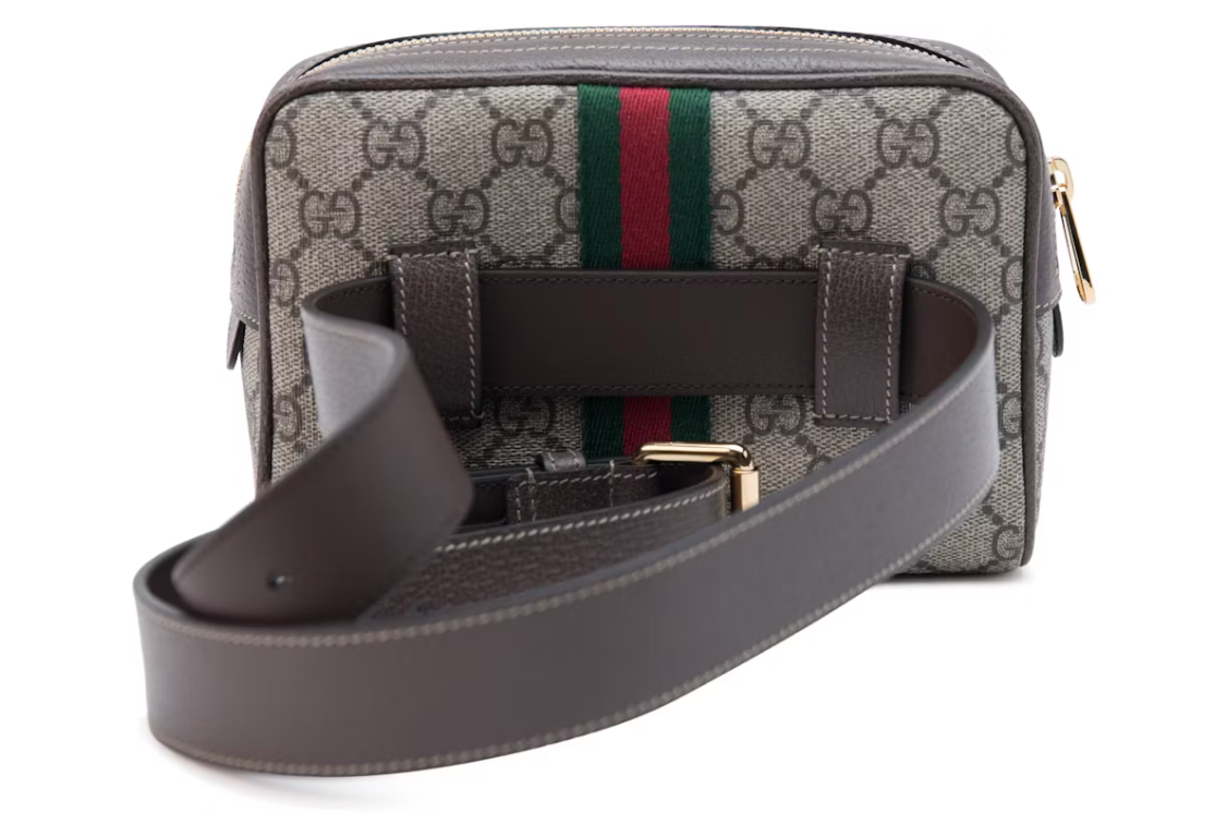 Gucci Belt Bag Ophidia Monogram GG Supreme Small Brown